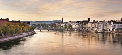 Basel - Zentrum des idyllischen Dreiländerecks